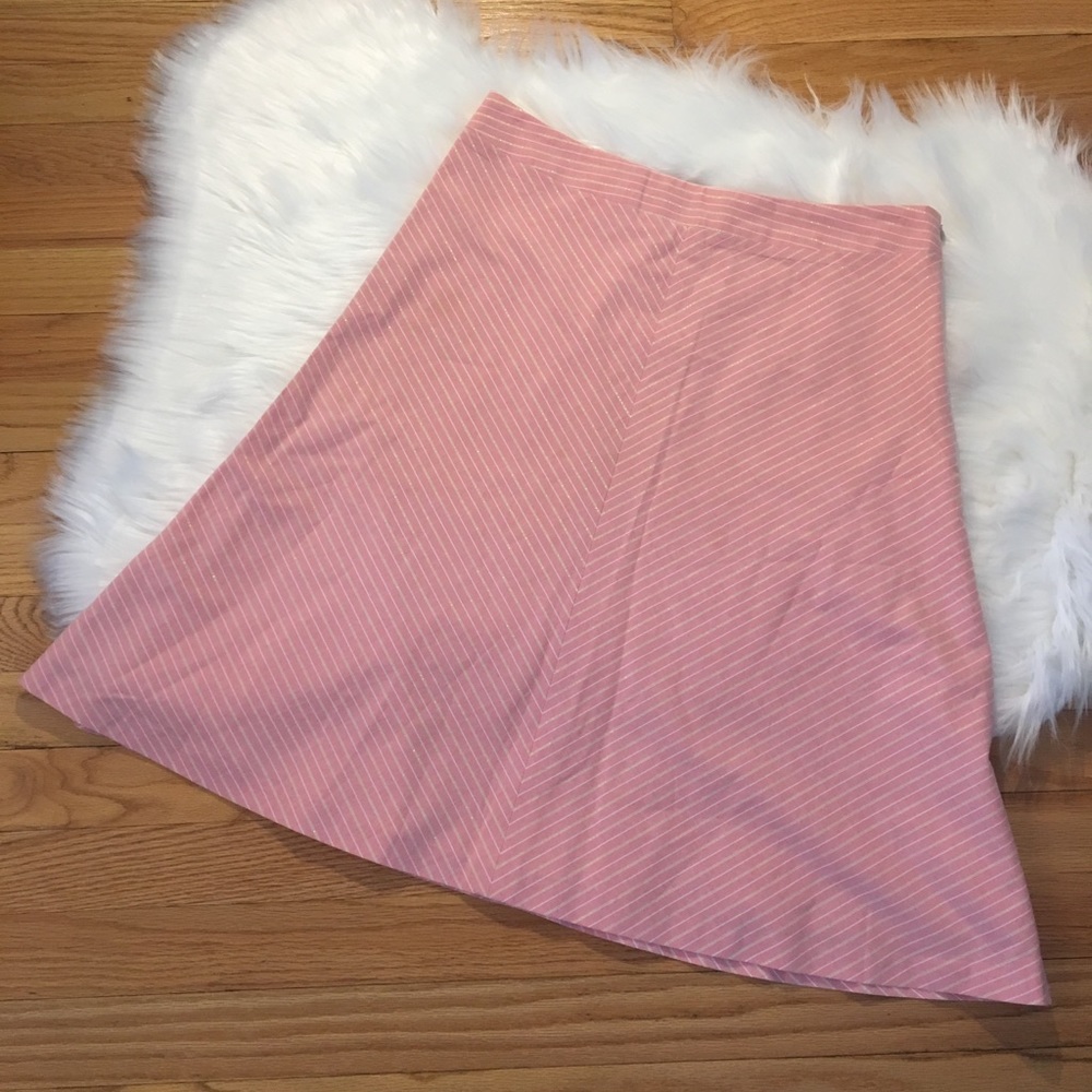 Banana Republic Pink A-Line Skirt